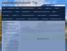 Tablet Screenshot of kawkawlintwp.org